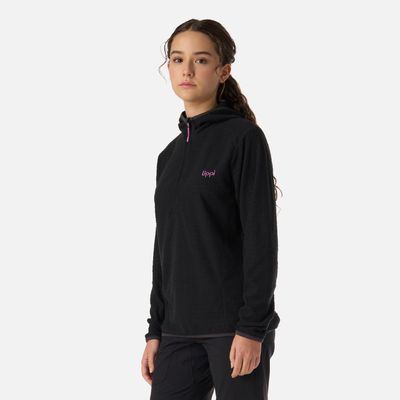 Imagen 2 del producto Polerón Teen Girl Mild Nano-F 1/4 Zip Hoody Negro Lippi V26