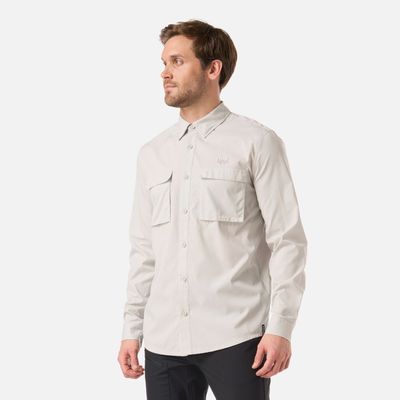 Imagen 2 del producto Camisa Hombre Rosselot Long Sleeve Q-Dry Shirt Gris Claro Lippi V26