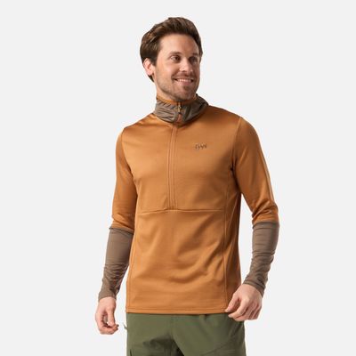 Imagen 2 del producto Polerón Hombre Maestri Nano-F 1/4 Zip Hoody Cafe Claro Lippi V26