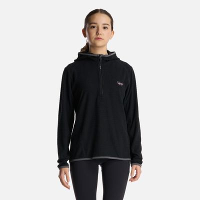 Polerón Teen Girl Mild Nano-F 14 Zip Hoody Negro Lippi V25