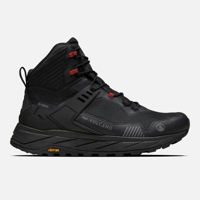 Zapatilla Hombre Atlas Mid Negro / Rojo Lippi V26