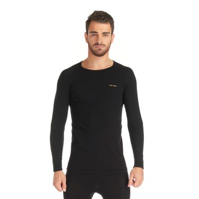 Primera Capa Hombre Puma Austral Top Negro Haka Honu I25
