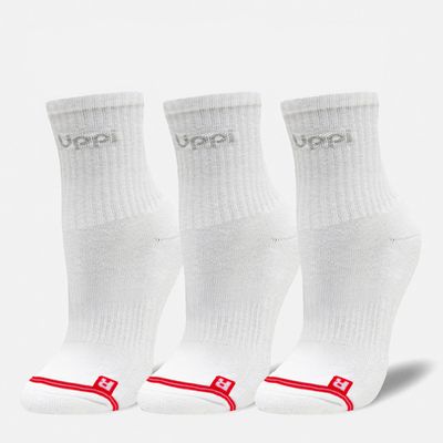 Calcetín Logo Lippi Pack Short Blanco Lippi I25