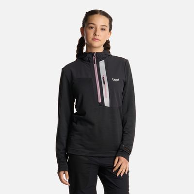 Polerón Teen Girl Karova 14 Zip Hoody Negro Lippi I25