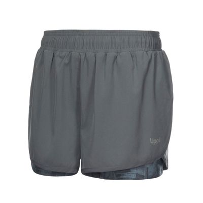 Short Mujer Go For It Shorts Azul Grisaceo Lippi V22