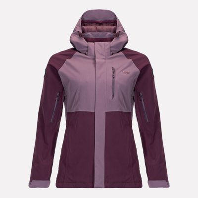 Chaqueta Mujer Andes B-Dry Hoody Jacket Vino Lippi