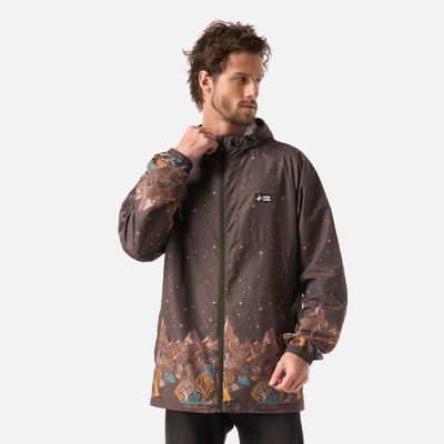 Chaqueta Hombre Aperrao Print Verde Militar Haka Honu V26
