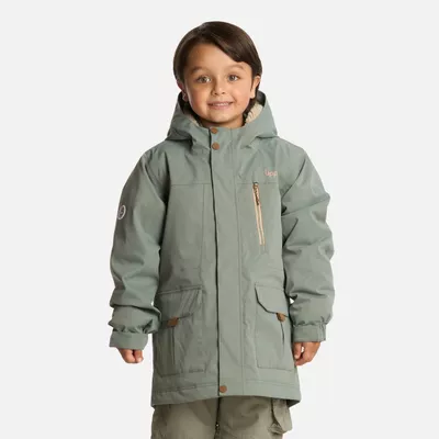 Chaqueta Niño Roble B-Dry Hoody Jade Oscuro Lippi I25