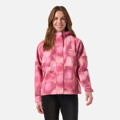 Chaqueta Mujer CityMe WindBreaker Hoody Jacket Print Rosa Lippi V26