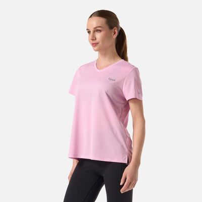 Imagen 2 del producto Polera Mujer Core V-Neck Q-Dry T-Shirt Rosa Lippi V26