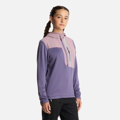 Imagen 2 del producto Polerón Teen Girl Karova 14 Zip Hoody Violeta Lippi I25