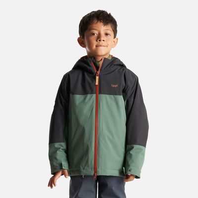 Imagen 2 del producto Chaqueta Niño Sierra Nevada B-Dry Steam-Pro Hoody Jacket Verde Botella/Negro Lippi