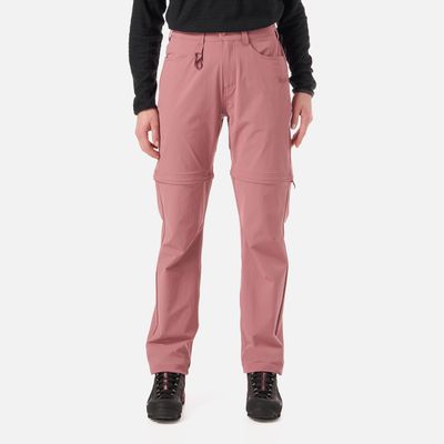 Pantalón Mujer Lennox Q-Dry Mix-2 Pants Rosa Oscuro Lippi V26
