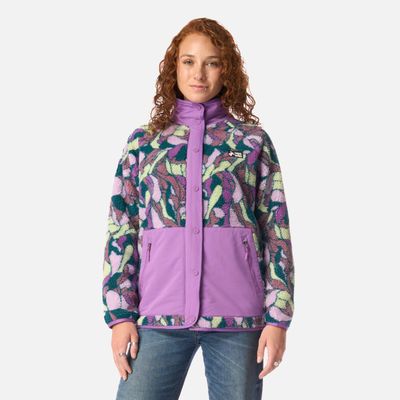 Imagen 1 del producto Polar Mujer Zip-porrito Print Morado Haka Honu I26