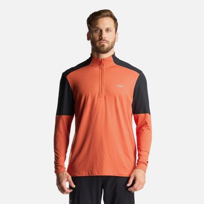 Imagen 2 del producto Poleron Hombre Puerto Trucco 14 Zip Naranjo Oscuro Lippi