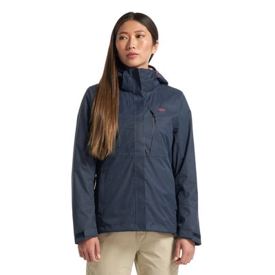 Imagen 2 del producto Chaqueta Mujer Tres Cruces Fusion-3 Hoody Jacket Azul Piedra Rosa Oscuro Lippi