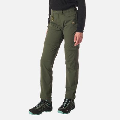 Imagen 2 del producto Pantalón Mujer Lennox Q-Dry Mix-2 Pants Verde Militar Lippi I26