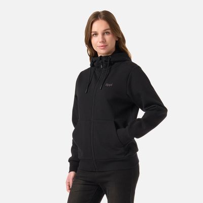 Imagen 2 del producto Polerón Mujer Ulmo Full Zip Hoody Sweatshirt Negro Lippi V26