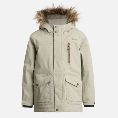 Chaqueta Niña Roble B-Dry Hoody Jacket Verde Grisaceo Lippi I24