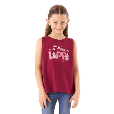 Imagen 2 del producto Polera Niña Scout UV-Stop T-Shirt Frambuesa Lippi