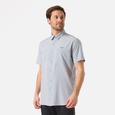 Imagen 2 del producto Camisa Hombre Wallace Short Sleeve Q-Dry Shirt Celeste Lippi V26