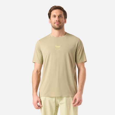 Polera Hombre Air Q-Dry T-Shirt Verde Oliva Lippi V26