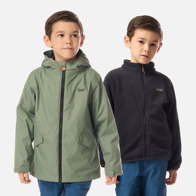 Imagen 1 del producto Chaqueta Niño Snowball Fusion-3 Hoody Jacket Jade Oscuro Lippi I26