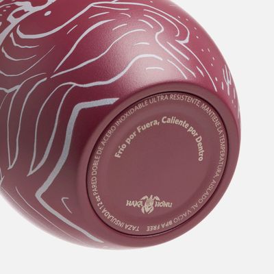 Imagen 2 del producto Tazón El Taza 350ML Burdeo Haka Honu V26