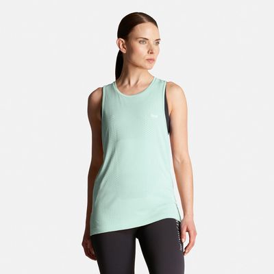 Imagen 2 del producto Polera Mujer 4 Run Seamless Trail T-Shirt Celeste Lippi