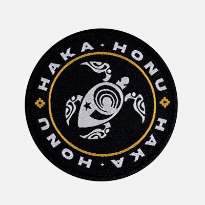 Parche Unisex Woven Patch Haka Honu Negro Haka Honu V26