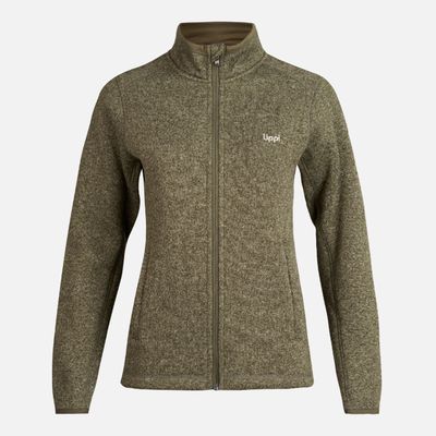 Polar Mujer Coronado Therm-Pro Jacket Melange Verde Oscuro Lippi