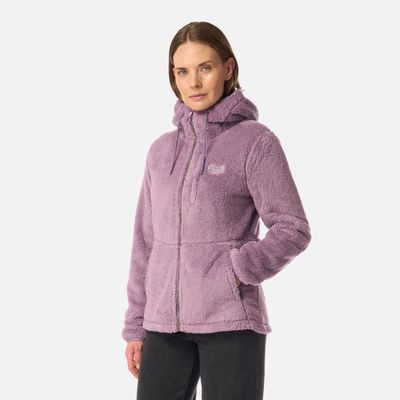 Imagen 2 del producto Polar Mujer Bear Shaggy-Pro Hoody Jacket Purpura Claro Lippi