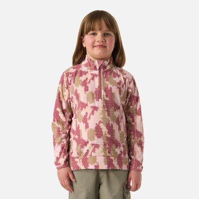 Imagen 1 del producto Polerón Niña Saltamontes Nano-F 1/4 Zip Print Damasco Lippi V26