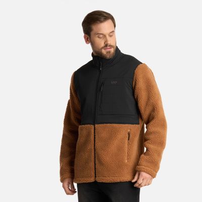 Imagen 2 del producto Polar Hombre Glaciar Sherpa-Pro Jacket Café Claro Lippi I25