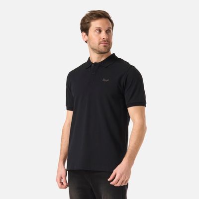 Imagen 2 del producto Polera Hombre First Class Elastic Polo Negro Lippi V26