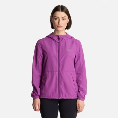 Chaqueta Mujer Nightfall WindBreaker Hoody Morado Lippi