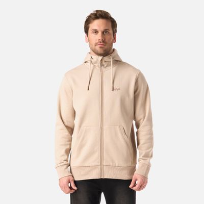 Polerón Hombre Ulmo Full Zip Hoody Sweatshirt Beige Lippi V26