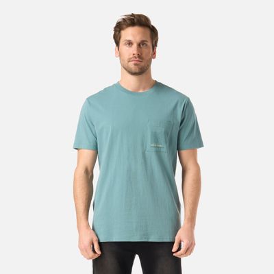 Polera Hombre Ulmo Pocket T-Shirt Turquesa Lippi V26