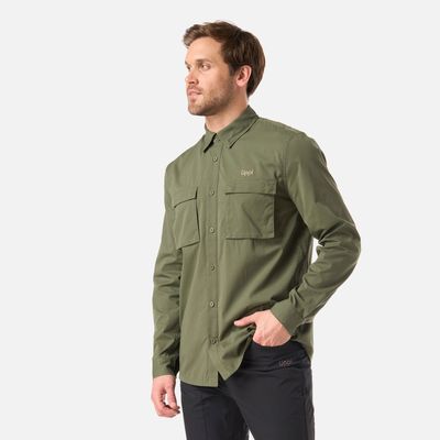 Imagen 2 del producto Camisa Hombre Rosselot Long Sleeve Q-Dry Shirt Verde Musgo Lippi V26