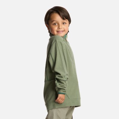 Imagen 2 del producto Polerón Niño Saltamontes Nano-F 14 Zip Jade Oscuro Lippi I25