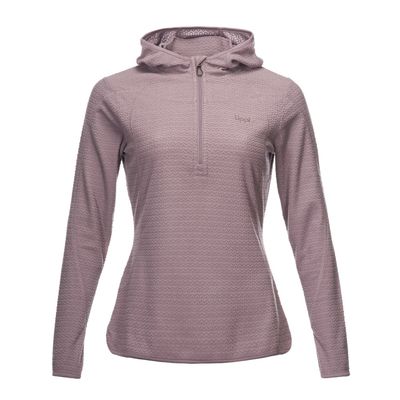 Poleron Mujer Jacaranda Nano-F 14 Zip Hoody Lila Lippi V23