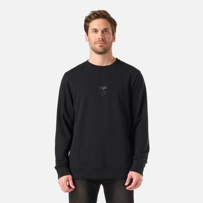 Polerón Hombre Ulmo Mid Point Crewneck Sweatshirt Negro Lippi V26