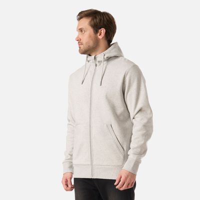 Imagen 2 del producto Polerón Hombre Ulmo Full Zip Hoody Sweatshirt Gris Melange Lippi V26