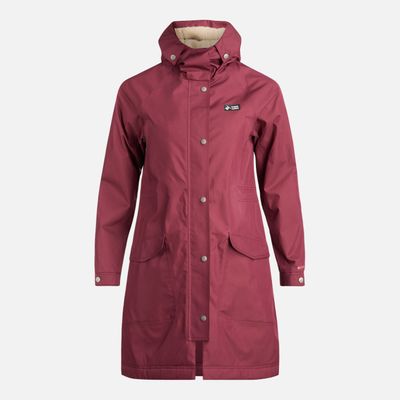 Chaqueta Mujer Yak Burdeo Haka Honu I24