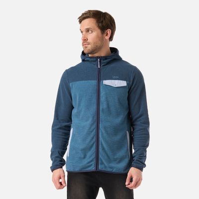 Imagen 2 del producto Polar Hombre Fireplace Full Zip Hoody Sweatshirt Azul Oscuro Lippi V26