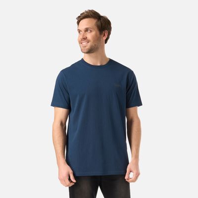 Polera Hombre Logo Lippi Back Print T-Shirt Azul Marino Lippi V26