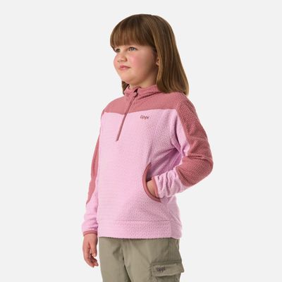 Imagen 2 del producto Polerón Niña Saltamontes Nano-F 1/4 Zip Hoody Rosa Lippi V26