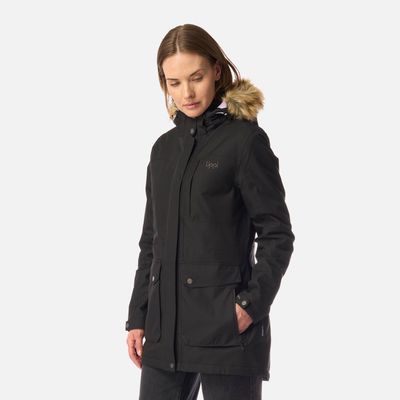 Imagen 2 del producto Chaqueta Mujer Roble B-Dry Hoody Jacket Melange Negro Lippi I26