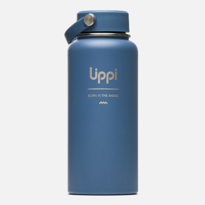 Botella Light Steel Wide Top Bottle 950 ML Azul Marino Lippi V26