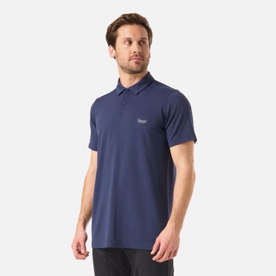 Imagen 2 del producto Polera Hombre B-Classic Seamless Polo Azul Oscuro Lippi V26